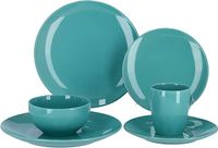 Royalford 16 Pcs Stoneware Dinner Set-(Green)-(RF9868)