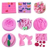Mold for Baking Teapot Cup Afternoon Tea Cake Silicone Mold Sugar Chocolate Cake Decoration Tool Kitchen Baking Tools miniinthebox - thumbnail