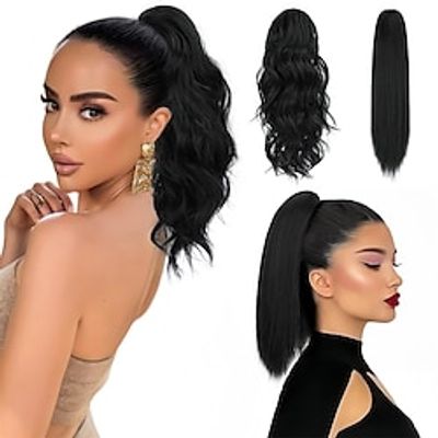 14 Ponytail Extension 2PCS Claw Clip in Ponytail Extensions for Women Wavy CurlyStraight Ponytail Hair Extensions Synthetic Ponytail Hairpiece for Women Lightinthebox 14 Ponytail Extension 2PCS Claw Clip in Ponytail Extensions for Women Wavy CurlyStraight Ponytail Hair Extensions Synthetic Ponytail Hairpiece for Women Lightinthebox