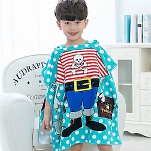 Cartoon Wearable Bath Towel Cape Microfiber Children's Beach Towel Active Printing Mickey Kt Cat Hooded Cape miniinthebox