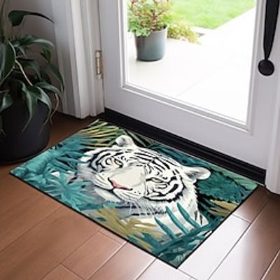 Floral Animals Doormat Non-Slip Oil Proof Rug Indoor Outdoor Mat Bedroom Decor Bathroom Mat Entrance Rug Door Mat miniinthebox Floral Animals Doormat Non-Slip Oil Proof Rug Indoor Outdoor Mat Bedroom Decor Bathroom Mat Entrance Rug Door Mat miniinthebox