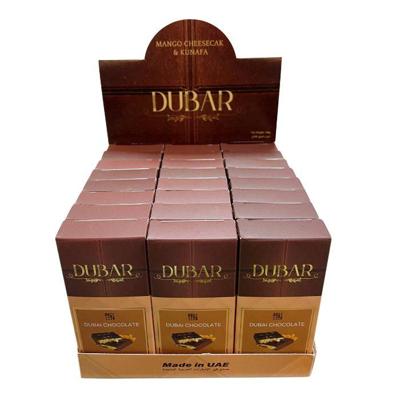 Dubar Chocolate, Mango Cheesecake & Kunafa 100G Pack of 24