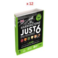 Harringtons Just 6 Lamb Grain Free Adult Wet Dog Food 380g Pack Of 12