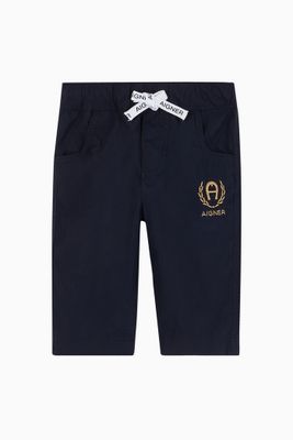 Laurel Logo Cotton Shorts Laurel Logo Cotton Shorts