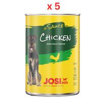 Josera Josi Dog Chicken in Sauce Dog Wet Food 415g Pack Of 5