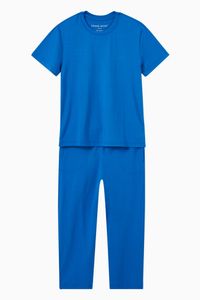 Basel Jersey Pyjama Set in Cotton, Set of 2