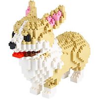 Mini Dog Building Blocks Pet Building Toy Bricks,950 Pieces KLJM-02 (Welsh Corgi) miniinthebox - thumbnail