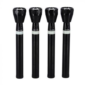 Geepas 4 in 1 Family Pack Black Flash Light Set - GFL4601