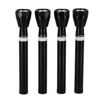 Geepas 4 in 1 Family Pack Black Flash Light Set - GFL4601 - thumbnail
