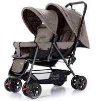 Teknum Double Baby Stroller - Khaki ST_TWS_KH