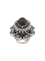 Alexander McQueen engraved ring - SILVER