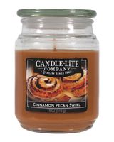 Candle Lite Everyday Essential 18Oz Terrace Jar Cinnamon Pecan - thumbnail