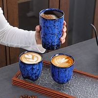 Ceramics Coffee Mugs, 200ml/350ml Large Handle Design, Extra Large Tea and Coffee Cup for Office and Home,Microwave Dishwasher Safe miniinthebox - thumbnail