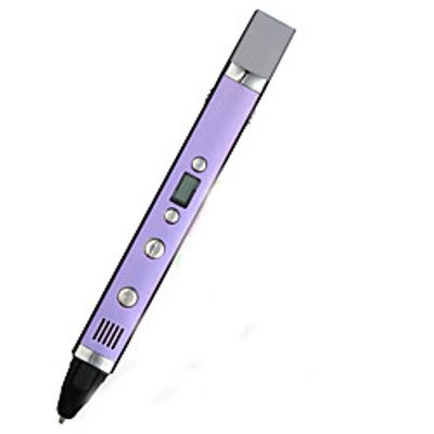 Myriwell 1.75mm ABS/PLA DIY 3D Pen LED Screen,USB Charging 3D Printing Pen Creative Toy Gift For Kids Design miniinthebox