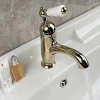 Bathroom Sink Faucet - Classic Electroplated Centerset Single Handle One HoleBath Taps Lightinthebox