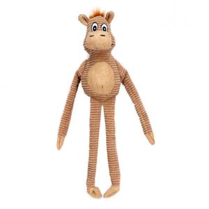 Freedog Neddy Plush Toy With Squeaker - Brown