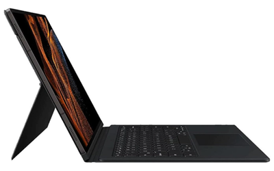 Samsung Galaxy Tab S8 Ultra, Protective Book Cover Keyboard, Black