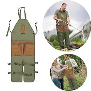 Gardening Leggings Apron Adjustable Garden Apron Split Leg Apron with Pockets Multifunctional Apron for Garden Pottery Lawn Lightinthebox
