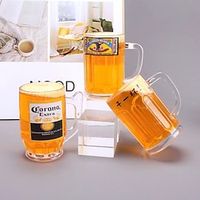 Simulation plastic beer mug beer bottle father's day dad husband men's birthday cake baking decoration decoration Lightinthebox - thumbnail