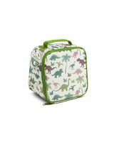 Manna Lunch Bag with Side Pocket Dinosaurs