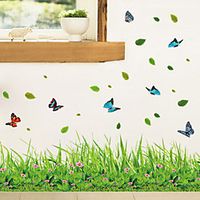 Animals Floral Plants Wall Stickers Bedroom Living Room Removable Pre-pasted PVC Home Decoration Wall Decal 1pc miniinthebox Animals Floral Plants Wall Stickers Bedroom Living Room Removable Pre-pasted PVC Home Decoration Wall Decal 1pc miniinthebox