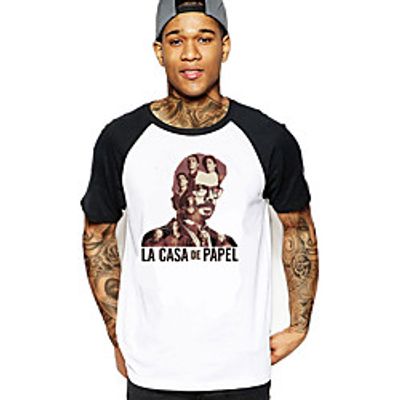 Inspired by la casa de papel Dali Cosplay Costume T-shirt Polyster Print Printing T-shirt For Women's / Men's miniinthebox