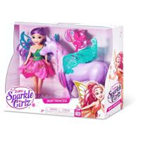 Zuru Sparkle Girlz 4 Inch Fairy Princess With Horse Playset - thumbnail