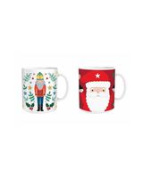 RSW Santa & The Nutcracker Mug Assorted 1 Piece