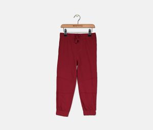 Toddler Boys Pieced Jogger Pants  Claret