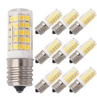 9 Pcs Led Corn Light Bulb E17-5W-52d Ceramic Direct Insertion Light Source 110v220v Refrigerator And Freezer Light Bulb Lightinthebox - thumbnail