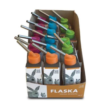 M-PETS Flaska 100ml Drinking Bottle - Display Box Of 18pcs Mixed Colors