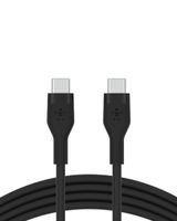 Belkin Silicone Cable USB-C to USB-C 2.0, 1 Meter Black