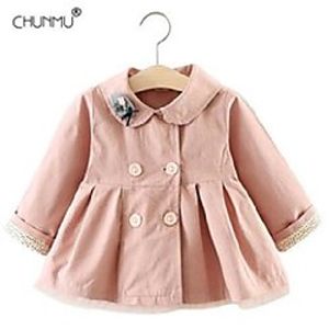 newborn baby girl clothes spring autumn baby fashion jacket hooded windbreaker baby coat children coat toddler kids clothing x0728 Lightinthebox