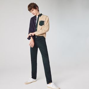 Men's Slim Fit 5-Pocket Stretch Cotton Pants