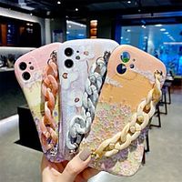 Phone Case For Apple Back Cover iPhone 12 Pro Max 11 SE 2020 X XR XS Max 8 7 Shockproof Dustproof Graphic Flower TPU Lightinthebox - thumbnail