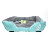 Grizzly Square Dog Bed Green Small - 43 X 32Cm Sauqre Dog Bed