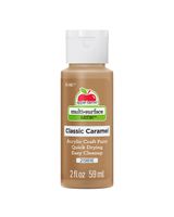 Apple Barrel 2oz Multi-Surface Satin Acrylic Paints Classic Caramel
