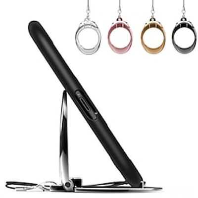 Phone Ring Holder Portable Foldable Lightweight Phone Holder for Desk Bedside Selfies / Vlogging / Live Streaming Compatible with All Mobile Phone Phone Accessory miniinthebox