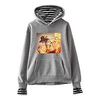 Inspired by One Piece Portgas·D· Ace Hoodie Anime Cartoon Anime Front Pocket Graphic Hoodie For Men's Women's Unisex Adults' Hot Stamping 100% Polyester Casual Daily miniinthebox - thumbnail