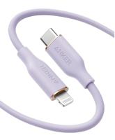 Anker PowerLine III Flow USB-C with Lightning Connector, Purple