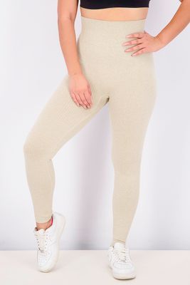 Womens Textured Tights Tan Womens Textured Tights Tan