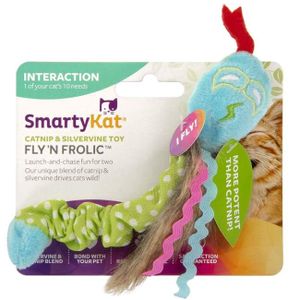 Smartykat® Fly 'N Frolic™ Door Dangler Catnip And Silvervine Cat Toy