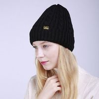 Knitted Bucket Beanie Cap