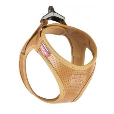 Curli Vegan Leather Harness For Dogs - Brown Medium
