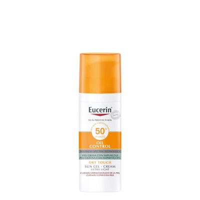 Eucerin Sun Oil-Control SPF50+ Gel-Cream Dry Touch Ultra Light 50ml