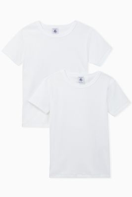 Short Sleeve Cotton T-shirt, Set of 2 Short Sleeve Cotton T-shirt, Set of 2