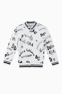 Logo Zip-Up Jersey Sweatshirt