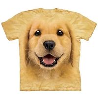 Kids Girls' T shirt Short Sleeve 3D Print Dog Animal Crewneck Yellow Children Tops Spring Summer Active Fashion Streetwear Daily Outdoor Regular Fit 3-12 Years Lightinthebox - thumbnail