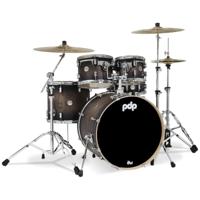 PDP Concept Maple Shell Pack - 5-piece - Satin Charcoal Burst (Without Cymbals) - thumbnail