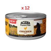 Acana Premium Chicken Pate Cat Wet Food 85G Pack Of 12